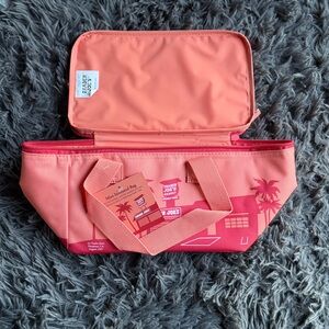 Trader Joe's Pink Orange Insulated Bag